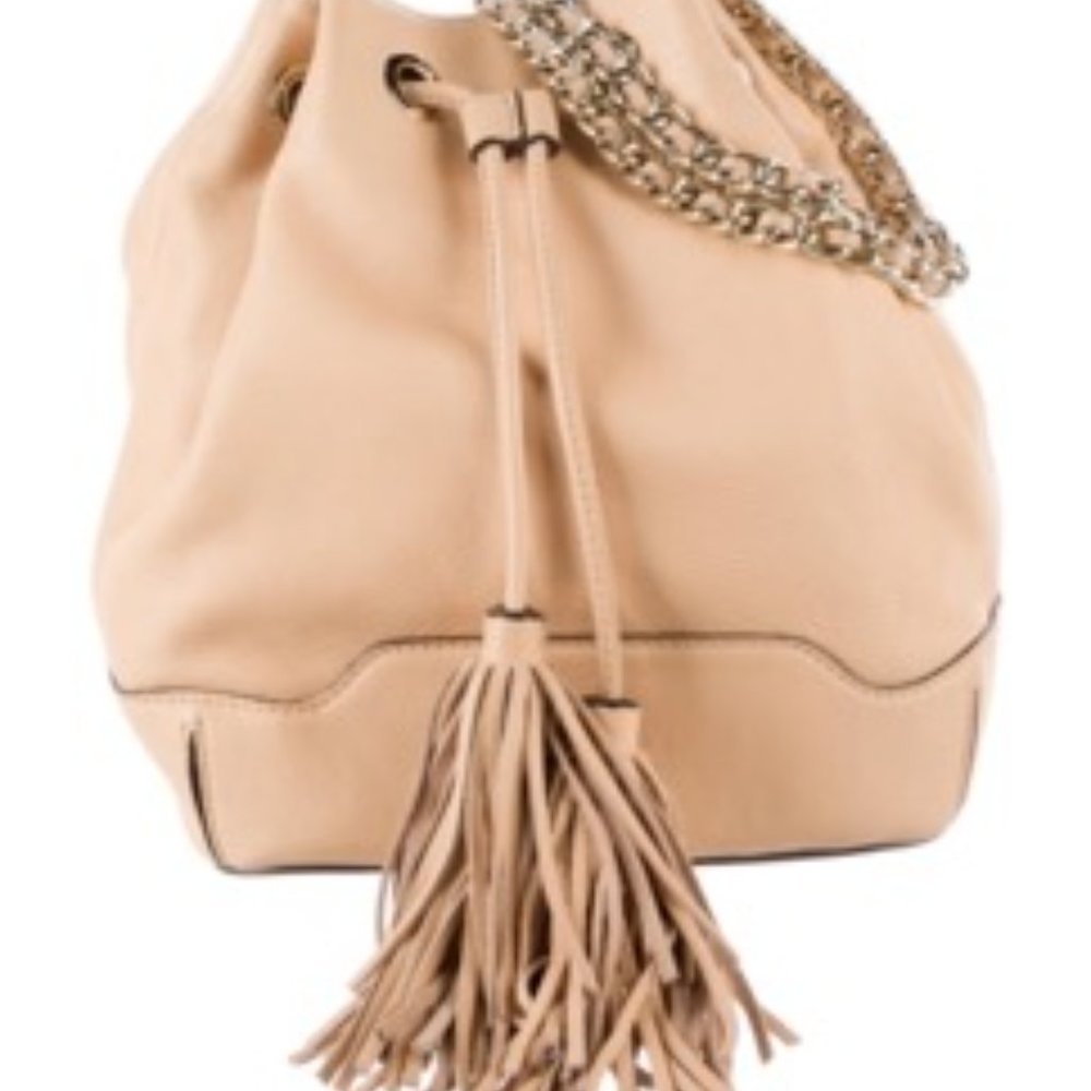 Rebecca Minkoff Tassel Leather Bucket Bag